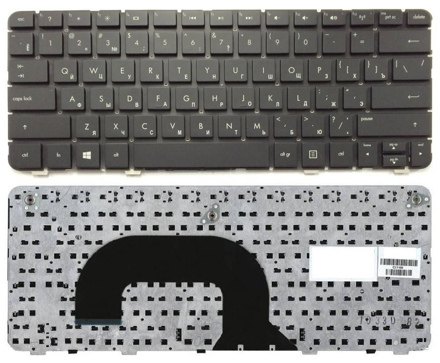 

Клавиатура HP Pavilion dm1-3000, dm1-4000, dm1-3180eg, Черный