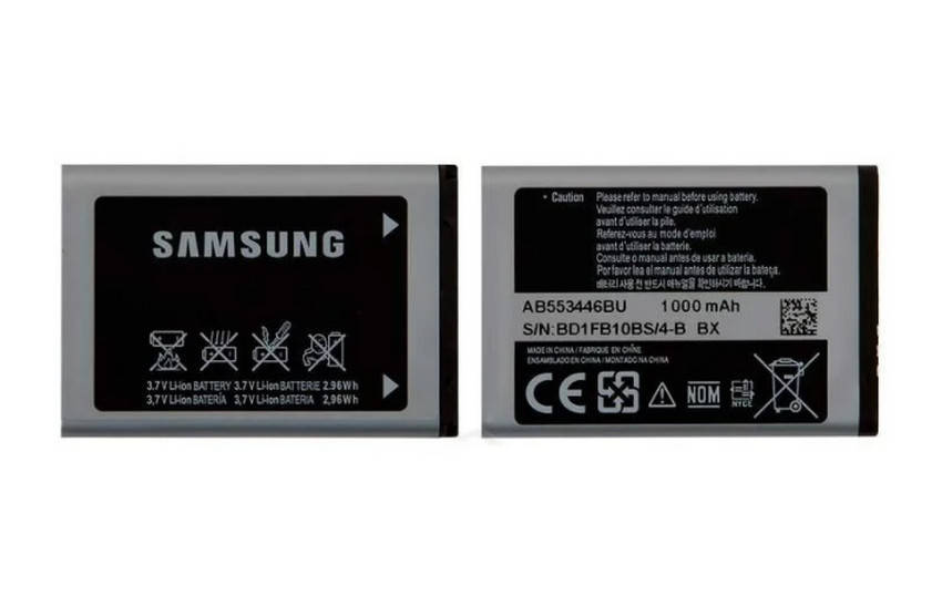 

Аккумулятор Samsung AB553446BU (C5212, E2152, B2100, C3212, C3300, C3010, I320)