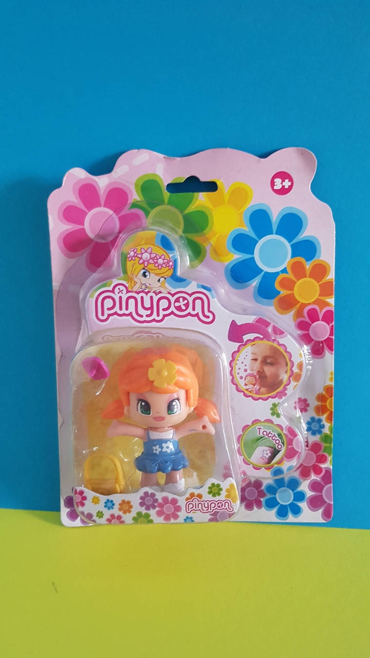 

Кукла Пинипон (Синий сарафан)