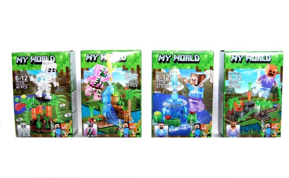 

33176 Конструктор Lele My World майнкрафт цена за 1 шт