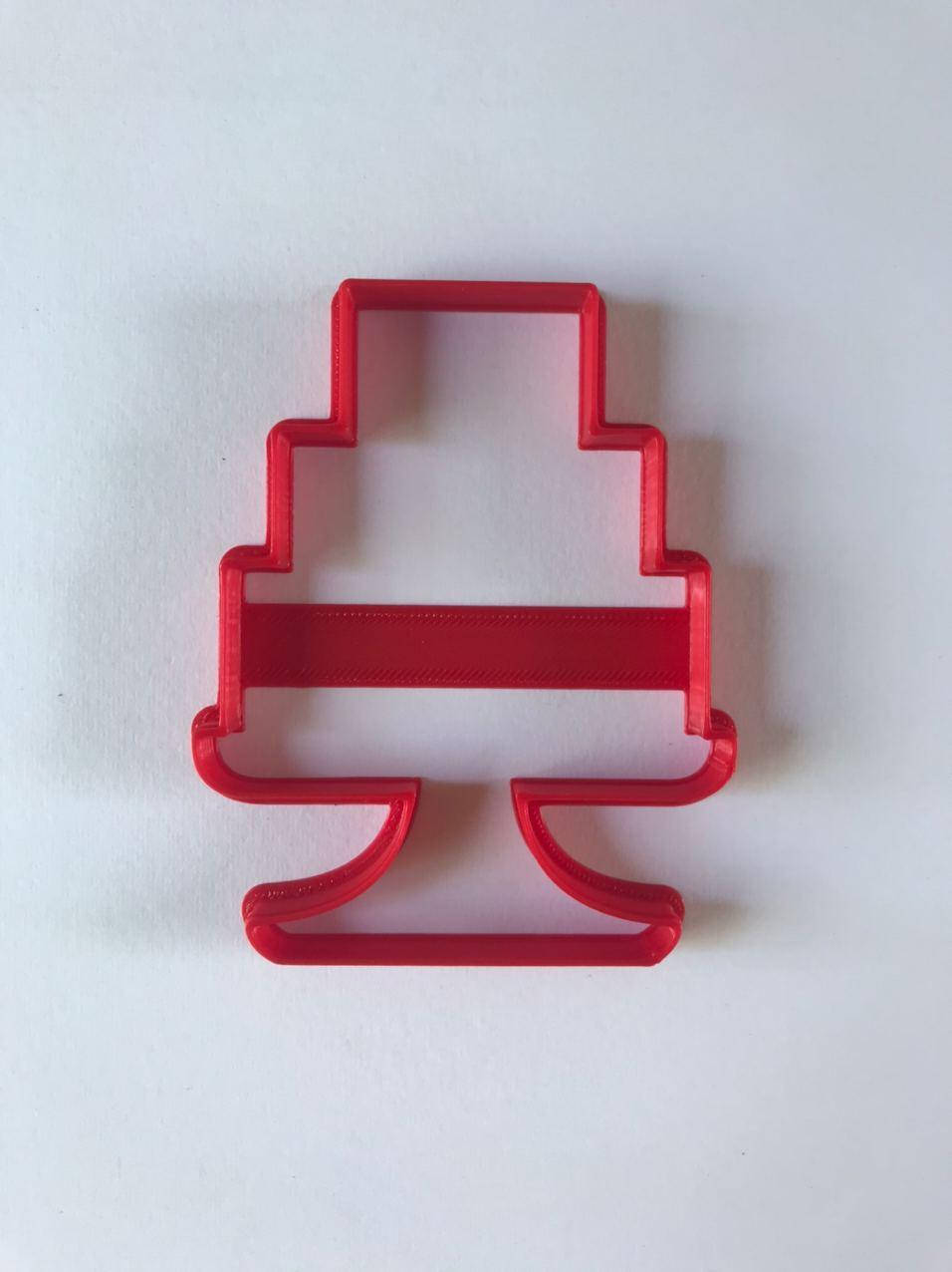 

3D формочки-вырубки для пряников "Торт 7"