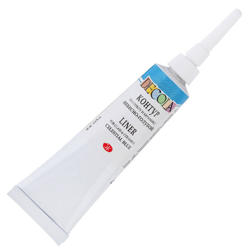 

Контур акриловий по склу та кераміці Decola ЗХК 18 мл небесно-блакитний (352878)