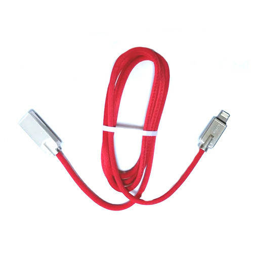 

USB дата кабель Lightning 1м для Apple iPhone, iPad, iPod, в оплетке