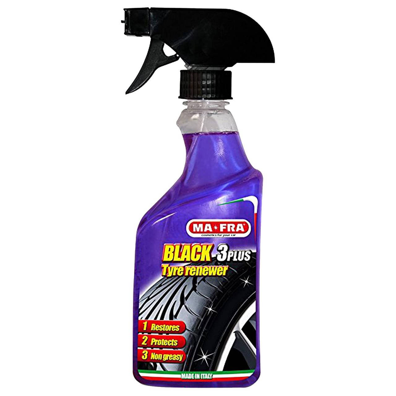 

Средство для обновления резины и шин MA-FRA BLACK 3 PLUS DUAL (500 мл)