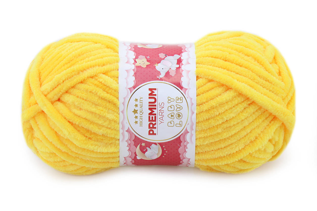 

Premium Yarn Baby Love 50гр, Желтый №313