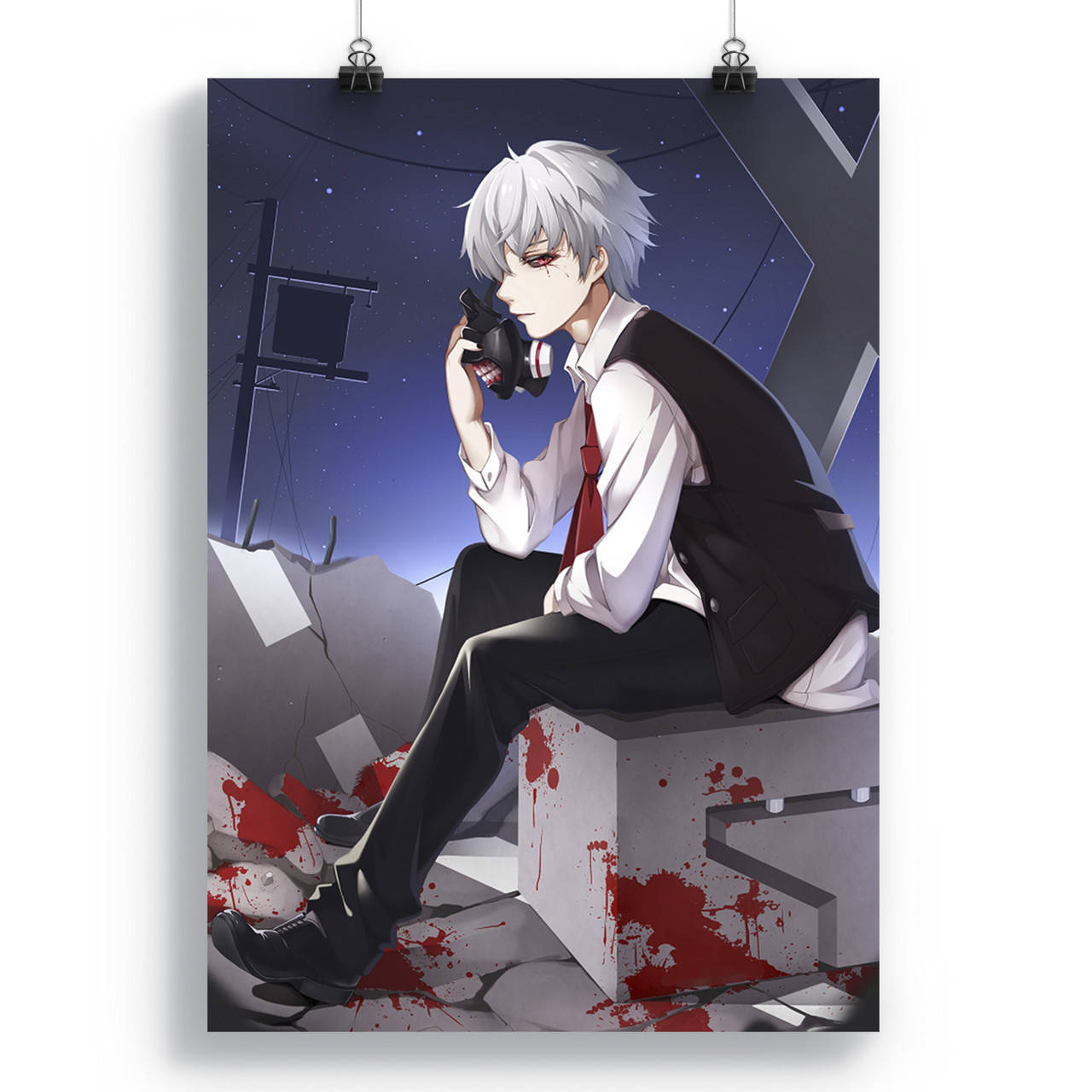 

Плакат Токийский гуль | Tokyo Ghoul 16