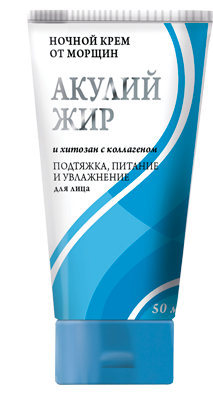 

Акулий жир с хитозаном и коллагеном ночной крем 50 мл