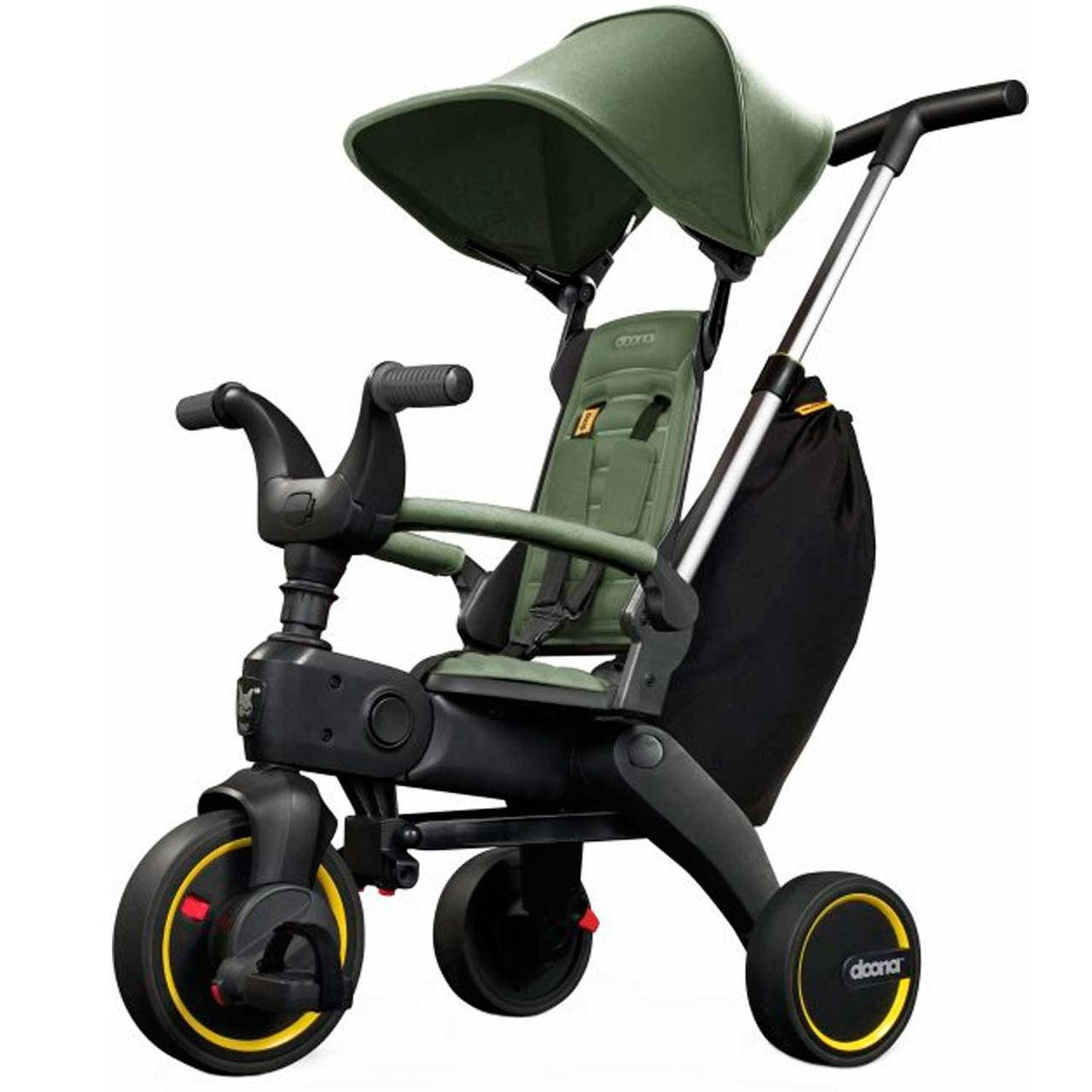 

Складной трехколесный велосипед Doona Liki Trike S3 Desert Green, Зелёный