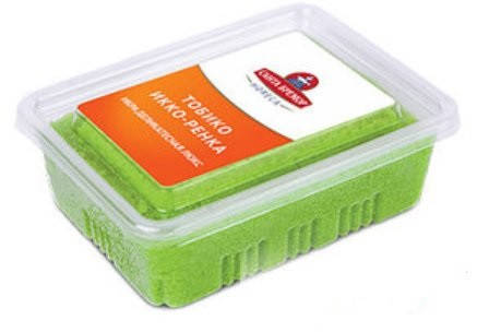 

Икра Тобико Зеленая Санта Бремор 500 г