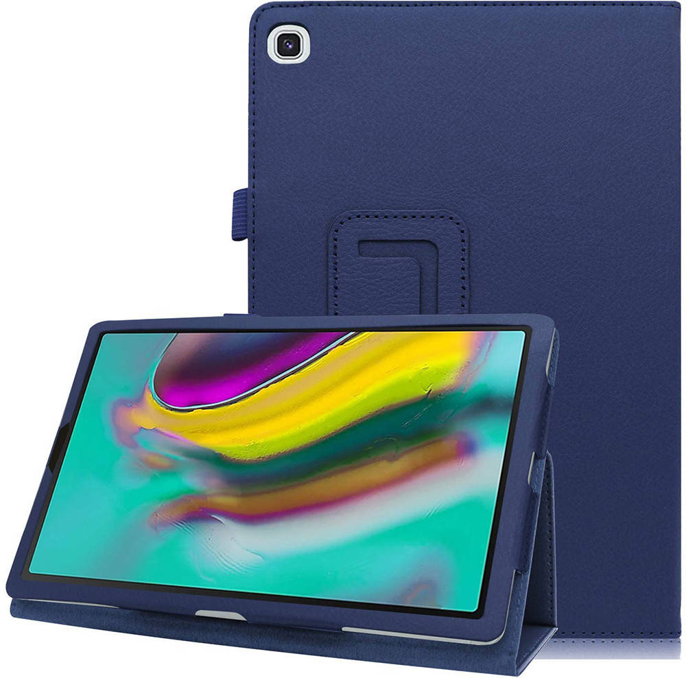 

Чехол Samsung Galaxy Tab A7 10.4 (2020) T500 T505 New Leather Dark Blue (Самсунг Галакси Таб А7 10.4), Черный