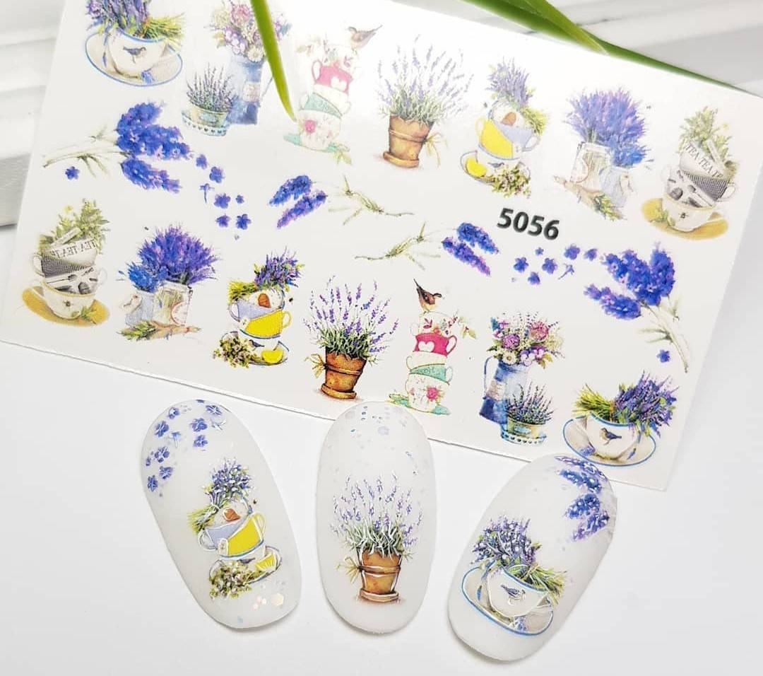 

Чашки з квітами, Разные цвета