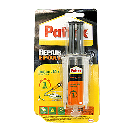 

Суперклей Патекс епоксидний Pattex repair expoxy 12g (Код : 00-00012105)