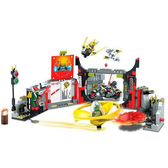 

Конструктор Штаб-квартира синів Гармадона JVToy (16010), Синий