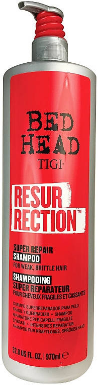 

Восстанавливающий шампунь для слабых, поврежденных волос TIGI BED HEAD RESURRECTION SHAMPOO 970мл