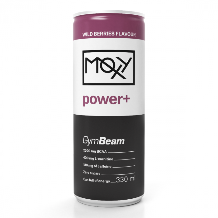 

MOXY power+ Energy Drink 330 мл - GymBeam дикие ягоды - 24 x 330 ml (8588007709239)