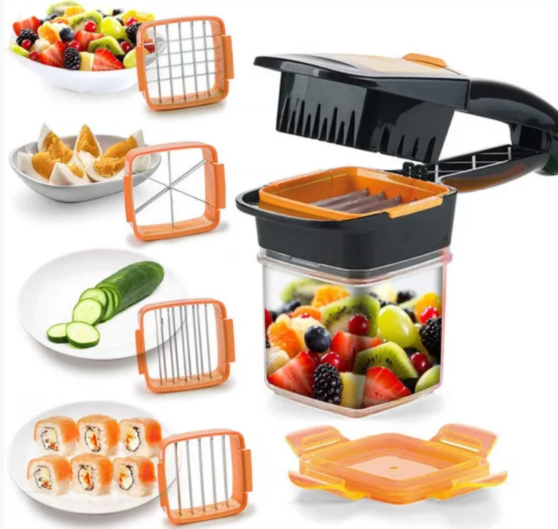 

Овощерезка Nicer Dicer Quick с контейнером, 5 в 1, Разные цвета