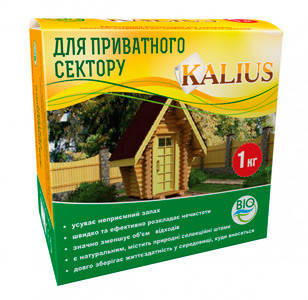 

Біодеструктор Каліус біопрепарат для приватного сектору (1 кг), Біохім-Сервіс
