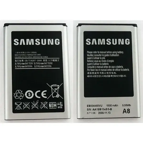 

Аккумулятор Samsung S8500 Wave / EB504465VU (Original) 12 мес. гарантии