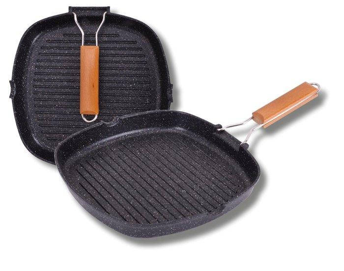 

Сковорода - гриль гранитная 280*280 мм