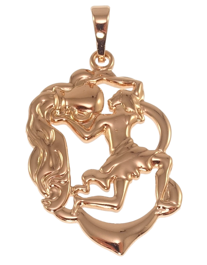 

Кулон Xuping Позолота РО "Знак Зодиака Водолей" для цепочки до 6мм