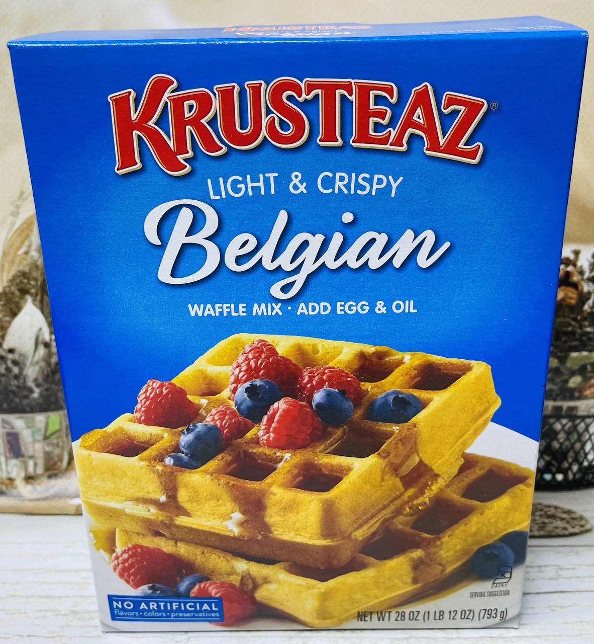 

Суміш для бельгійських вафель Krusteaz Belgian Waffle Mix