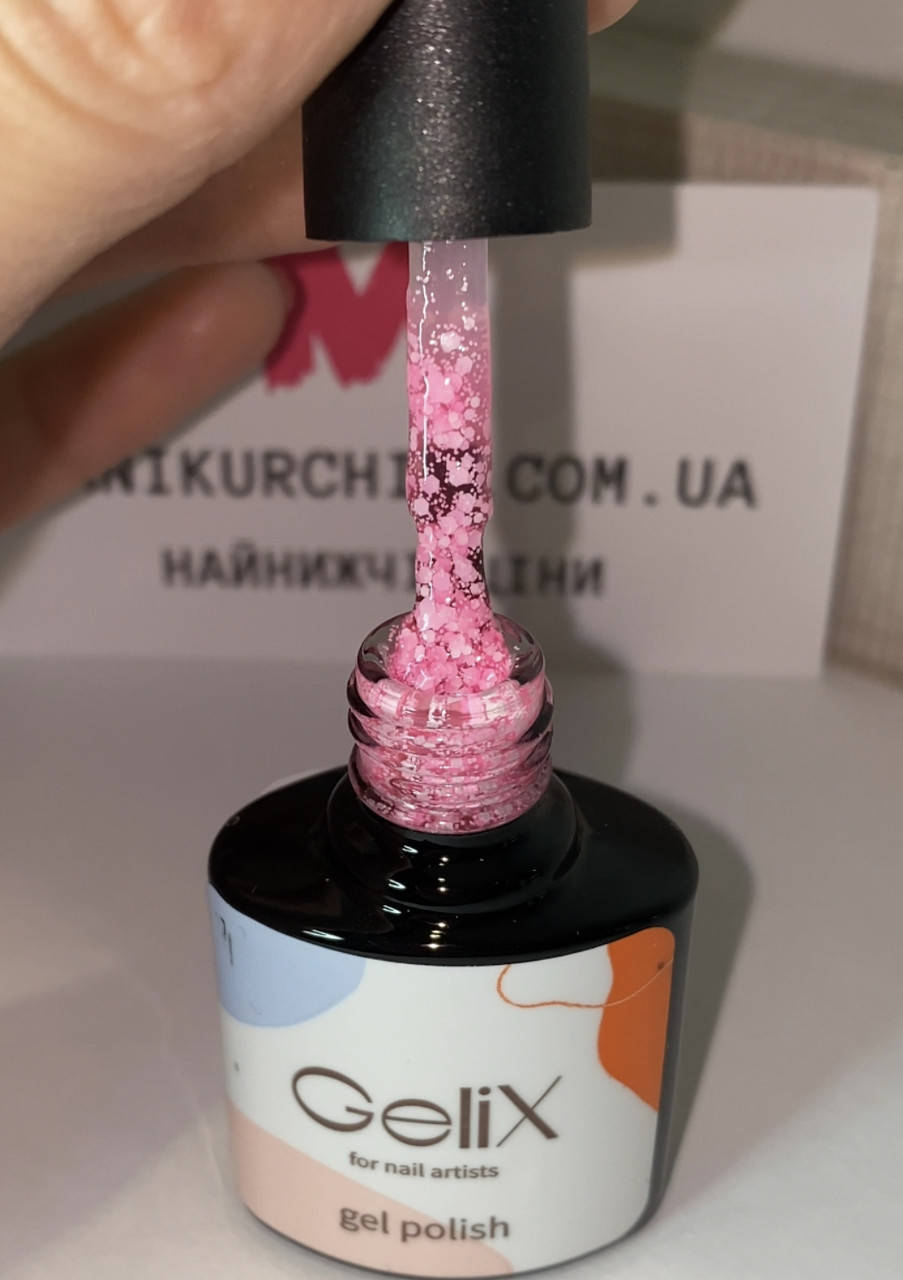 

Гель-лак від «Gelix» 25 FLAKE, 8 мл