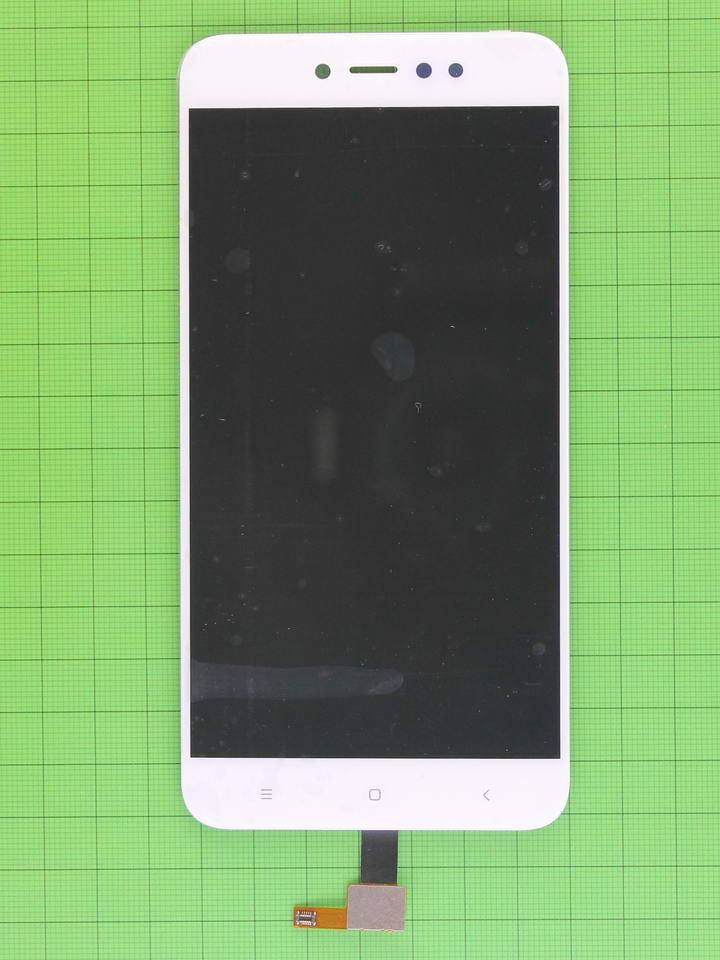 

Дисплей Xiaomi Redmi Note 5A Prime з сенсором, білий self-welded, Белый