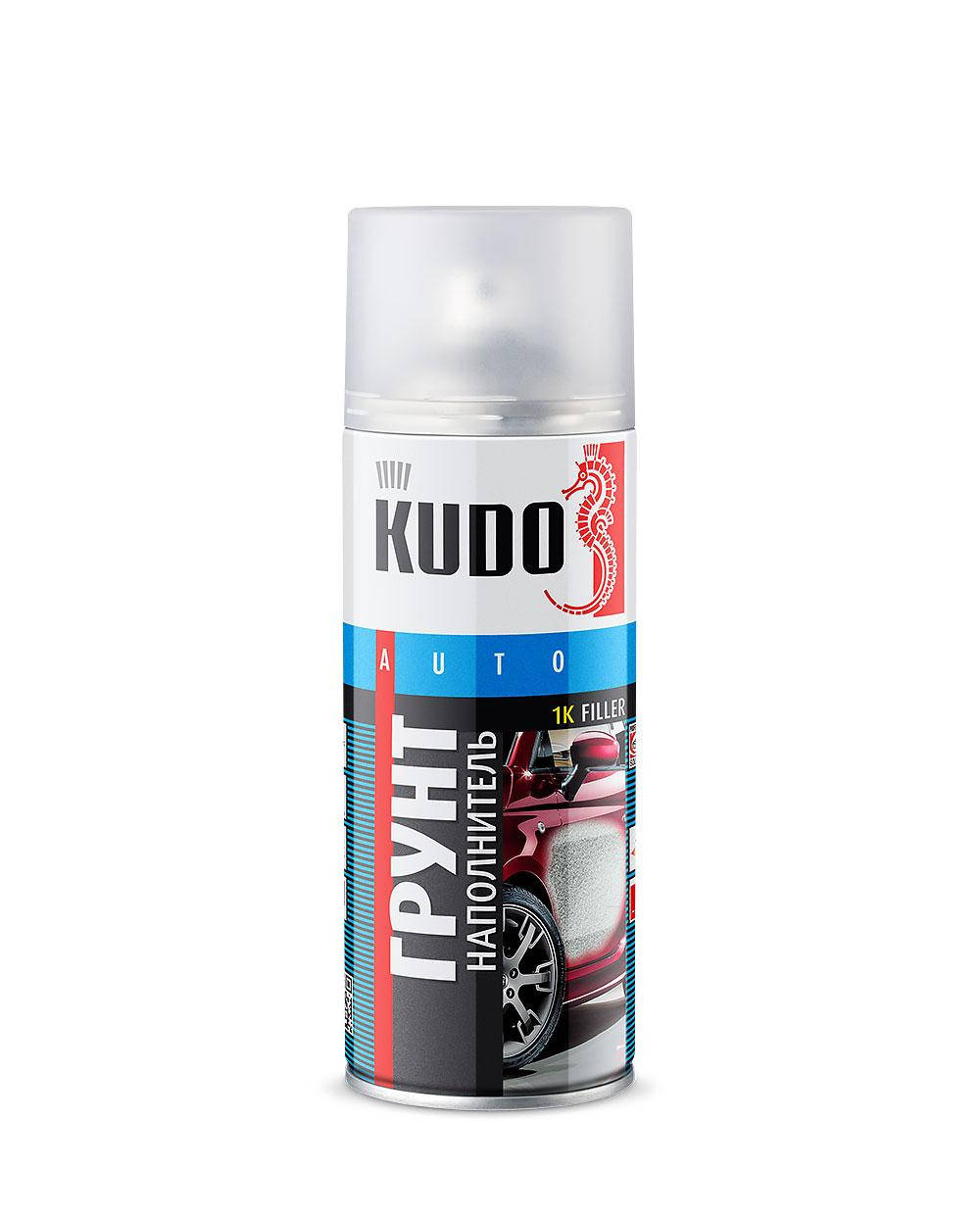 

Kudo №2202 Грунт-наполнитель 1К красно-коричневый. Объем- 520мл