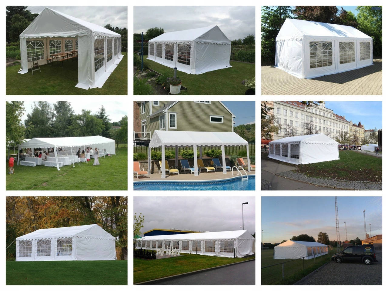 

Павильон садовый BASIC 5x8 m Польша