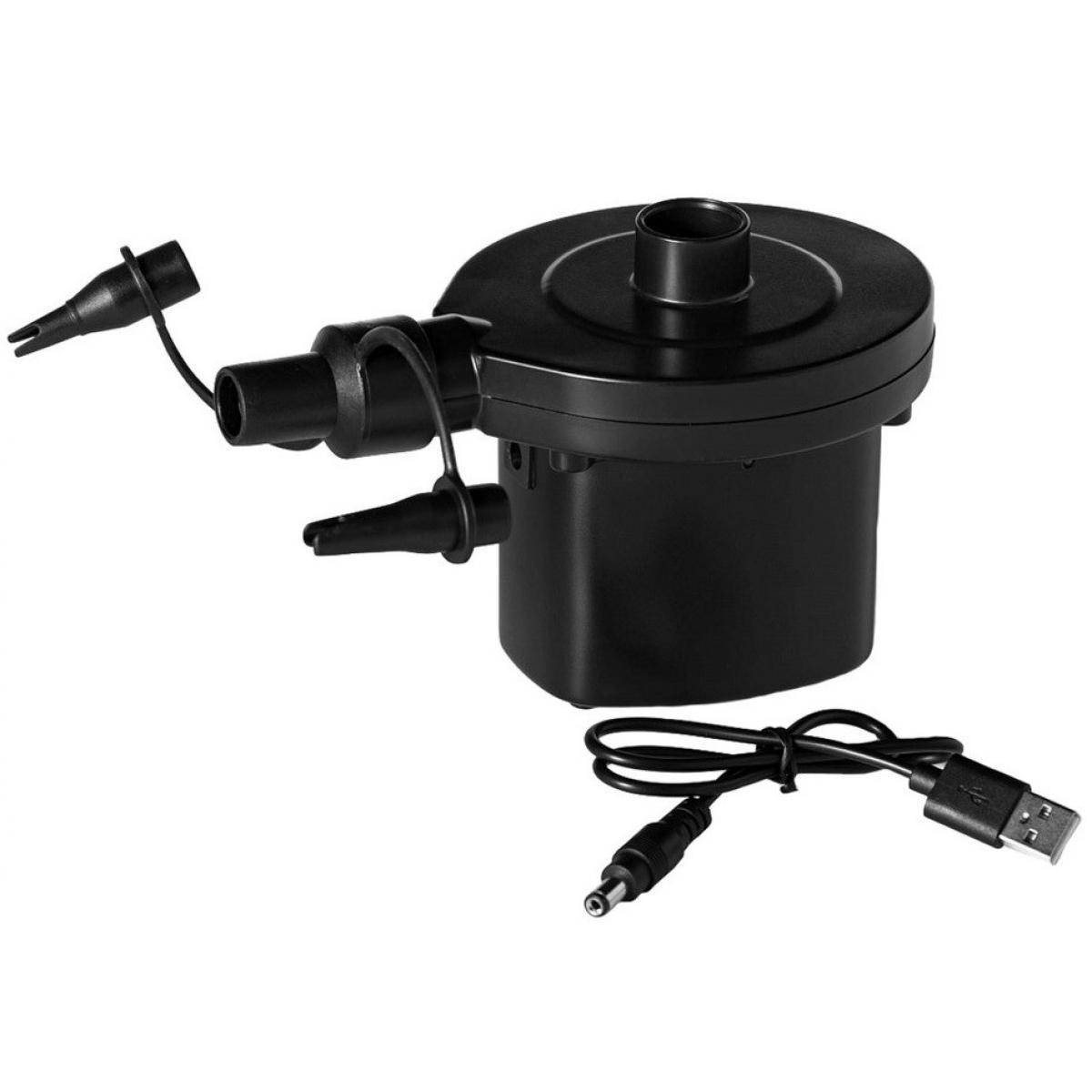 

Насос электрический аккумуляторный USB Bestway 62130 USB 4.8V черный
