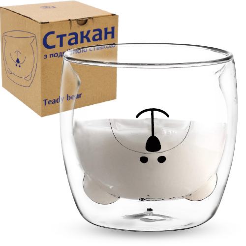 

Стакан с двойной стенкой Teady bear 300мл