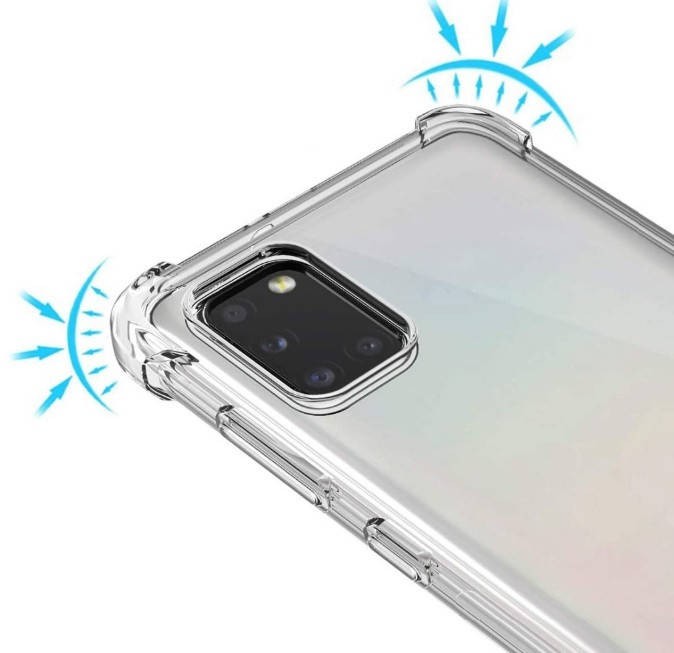 

Противоударный прозрачный чехол для Samsung Galaxy A41/A415