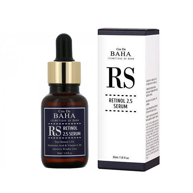 

Омолаживающая сыворотка с ретинолом Cos De BAHA RS Retinol 2.5 Serum