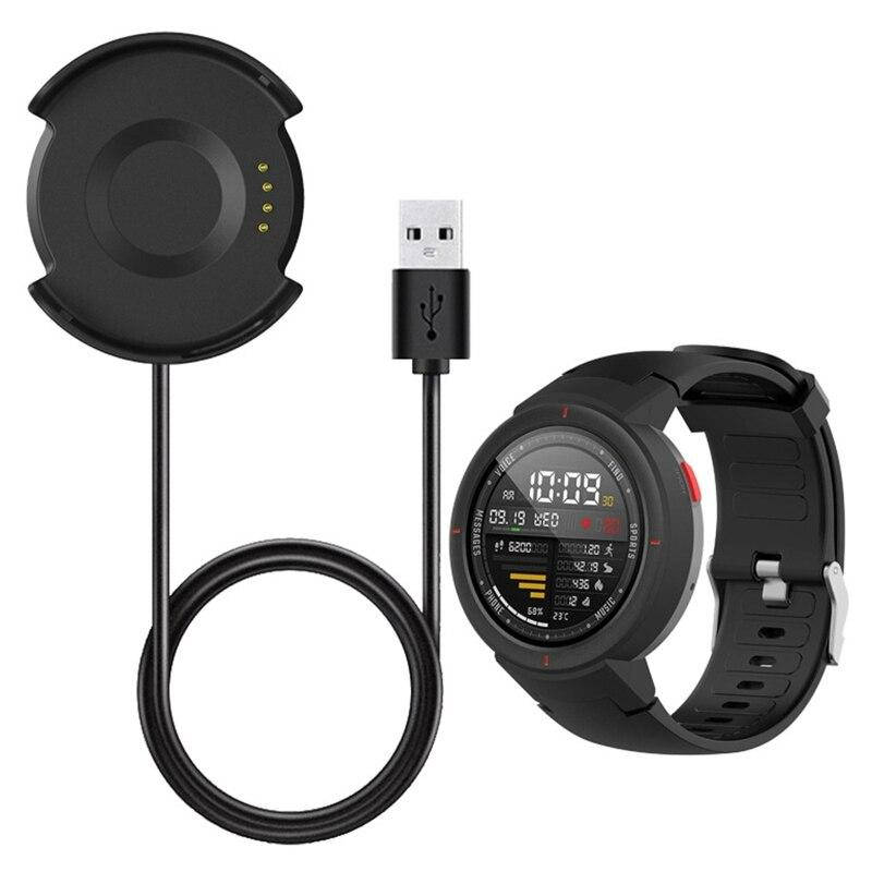 

Usb-кабель зарядки докстанция для Amazfit Verge 2021, Черный