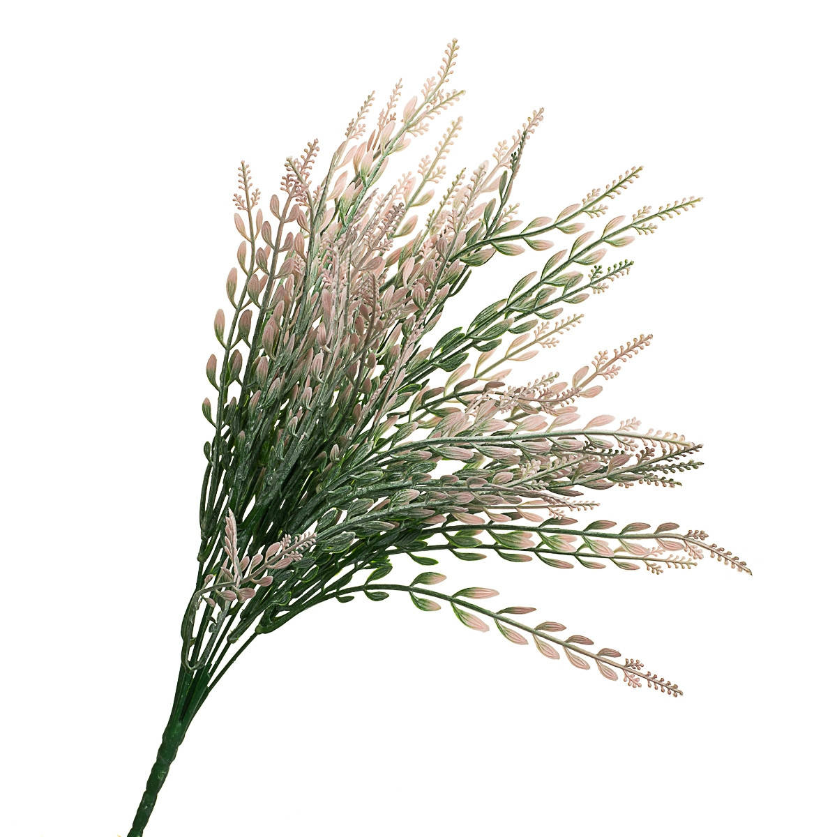 

Декоративная искусственная травка, веточка, цветок 39 см, Белый