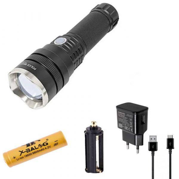 

Фонарь ручной Bailong BL-858 Cree P50 USB, (Оригинал)