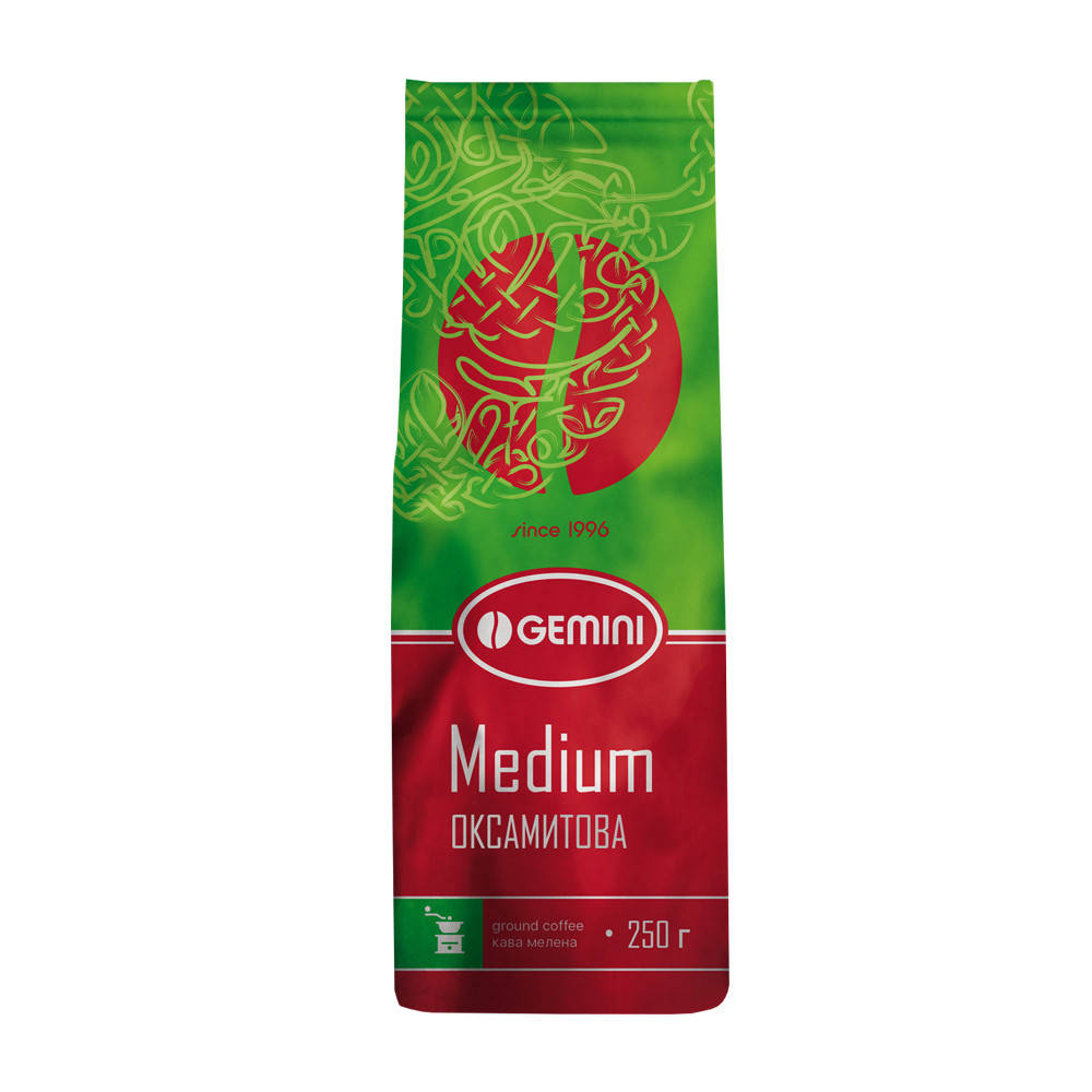 

Кофе молотый Gemini Medium 250 г