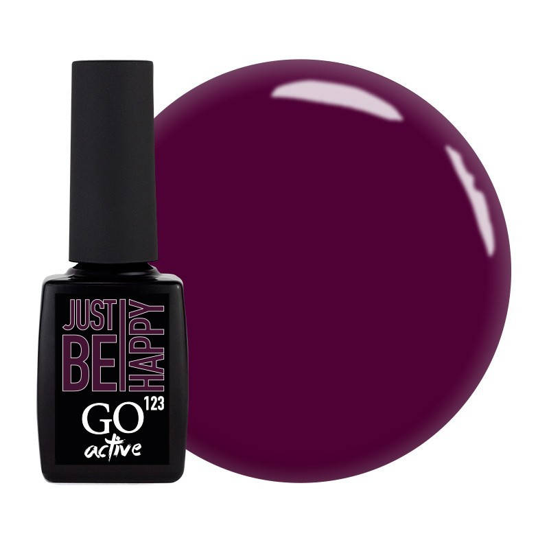 

Гель-лак для ногтей Go Active №123 Сливовый джем 10 мл (17004Gu)