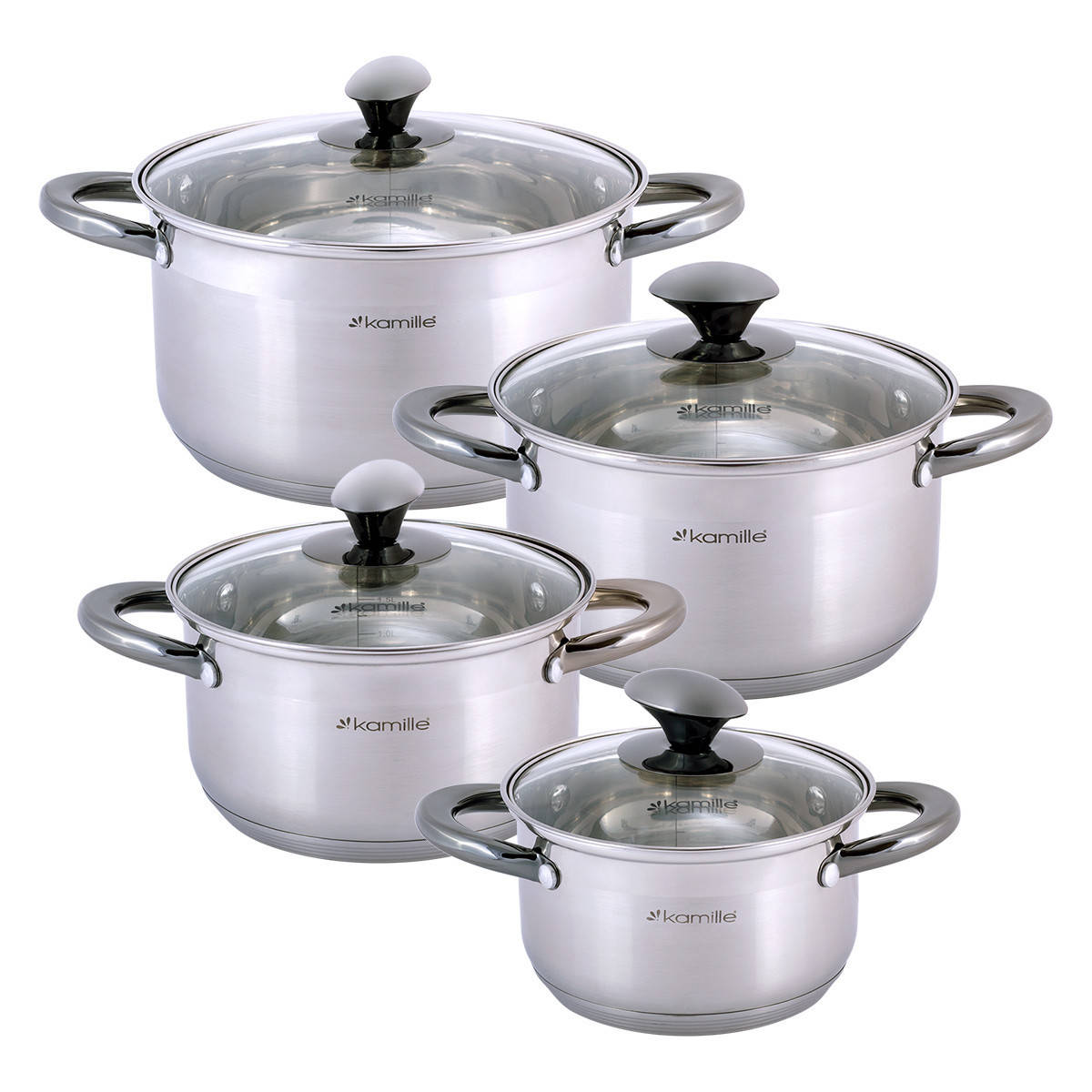 

Набор кастрюль Kamille KM-4927 (8 пр)