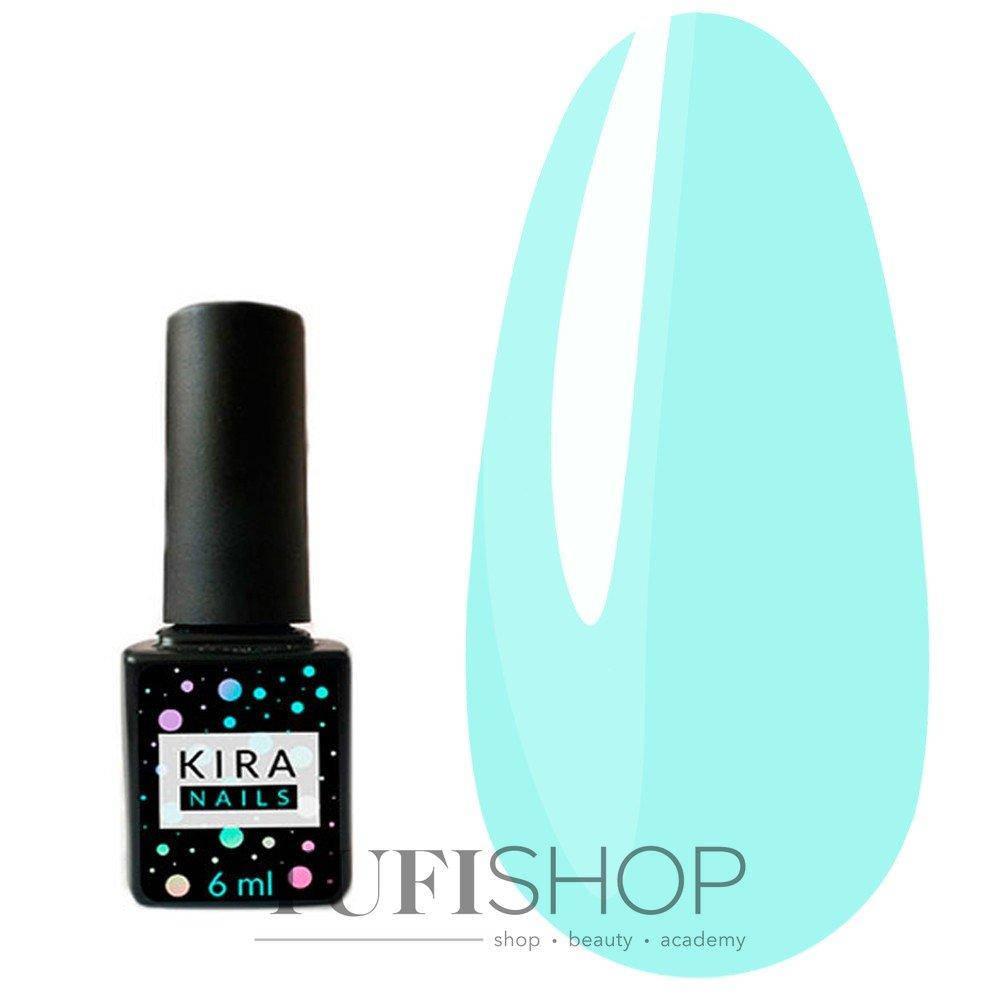 

Гель-лак Kira Nails №130 - нежно-голубой, 6 мл
