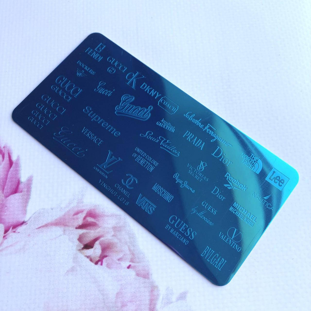 

Пластина для стемпинга QQ-24