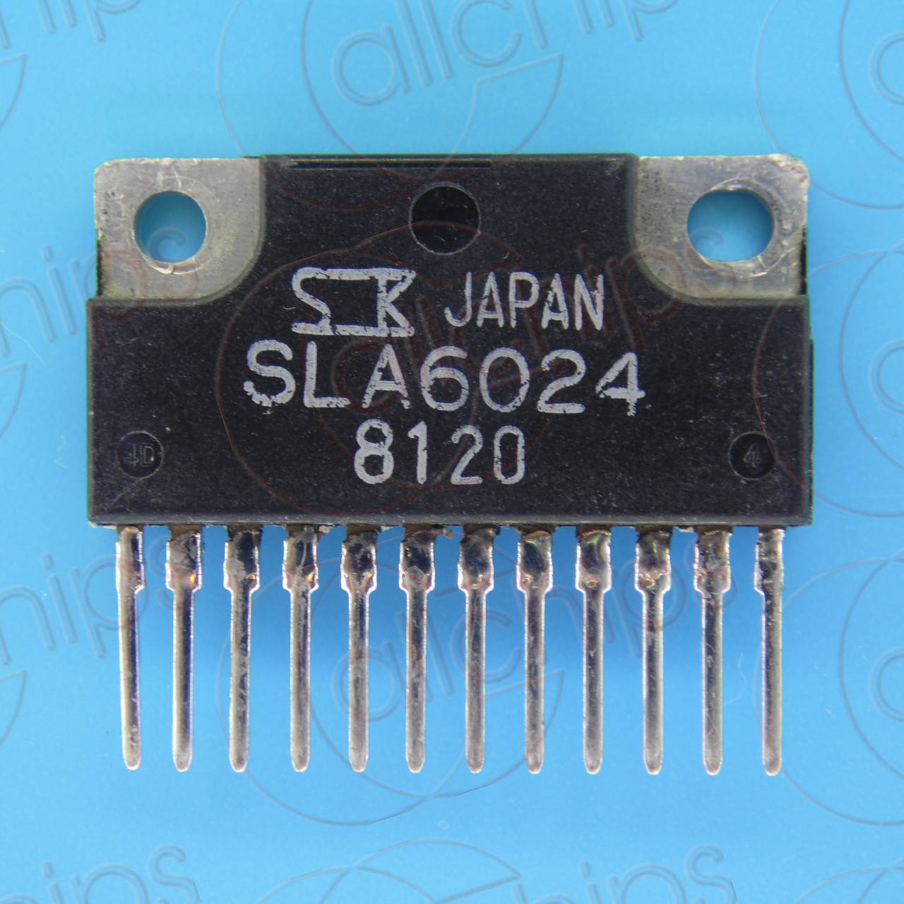 

Драйвер двигателя 3-фазы 60В 8А Sanken SLA6024 SIP12S б/у