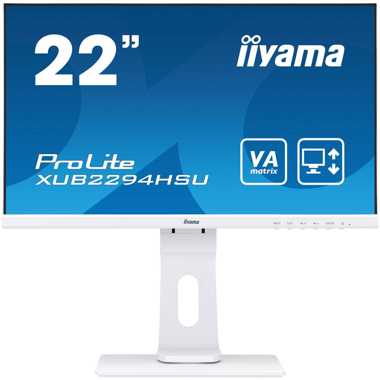 

ЖК монитор Iiyama ProLite XUB2294HSU-W1 White