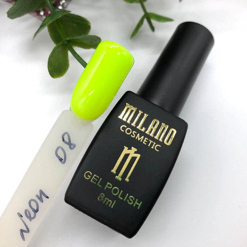 

Гель-лак Milano Neon №8, 8 мл