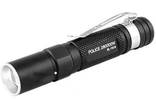 

Ліхтар метал. zoom,кліпса 1хAAA 1 режим №BL-7819-XPE
