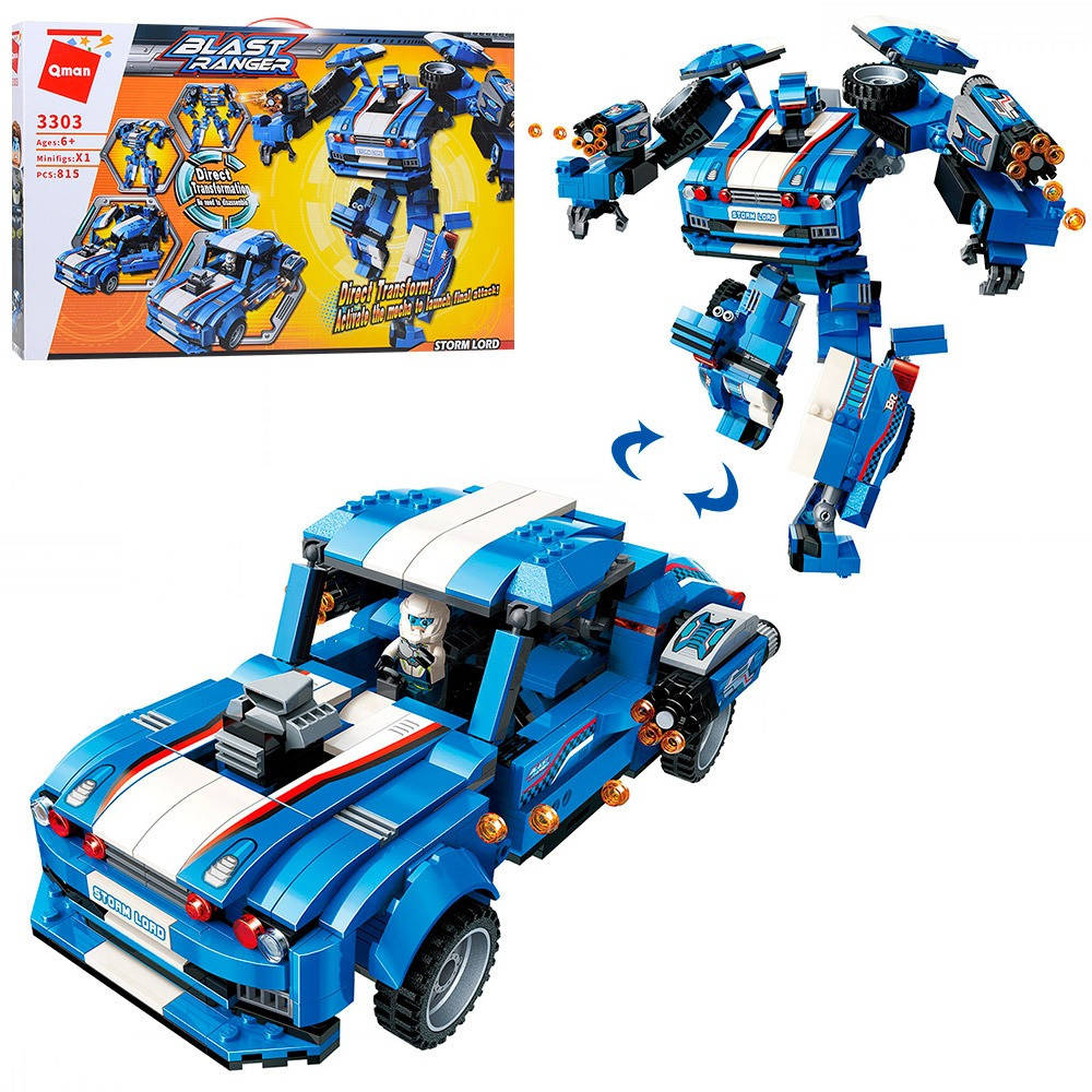 

Конструктор QMAN 3303 АРМИЯ - Трансформер (815 дет.)