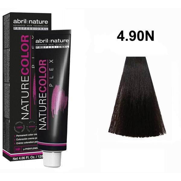 

Стойкая крем-краска для волос Abril et Nature Nature Color Plex 4.90N Шоколадный тёплый 120 мл