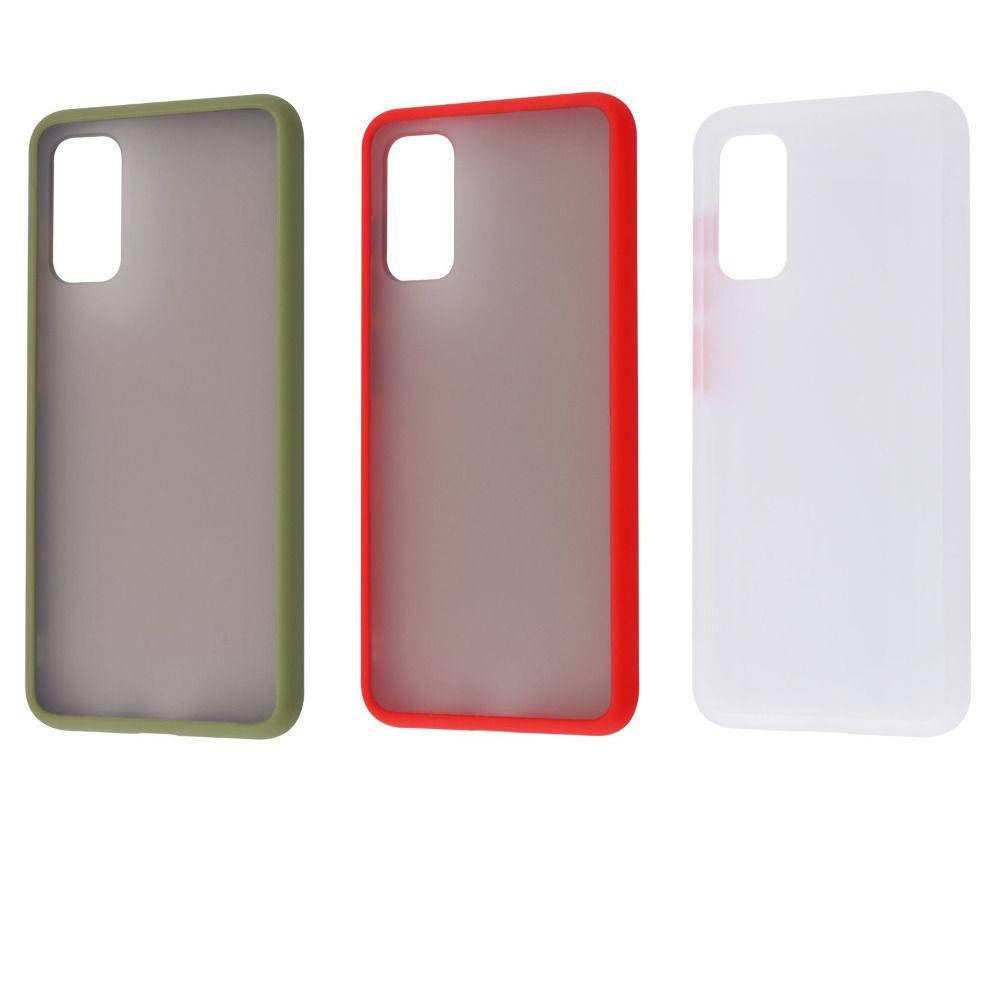 

TPU чехол накладка Matte Color Case (TPU) для Samsung Galaxy S20 (3 цвета)