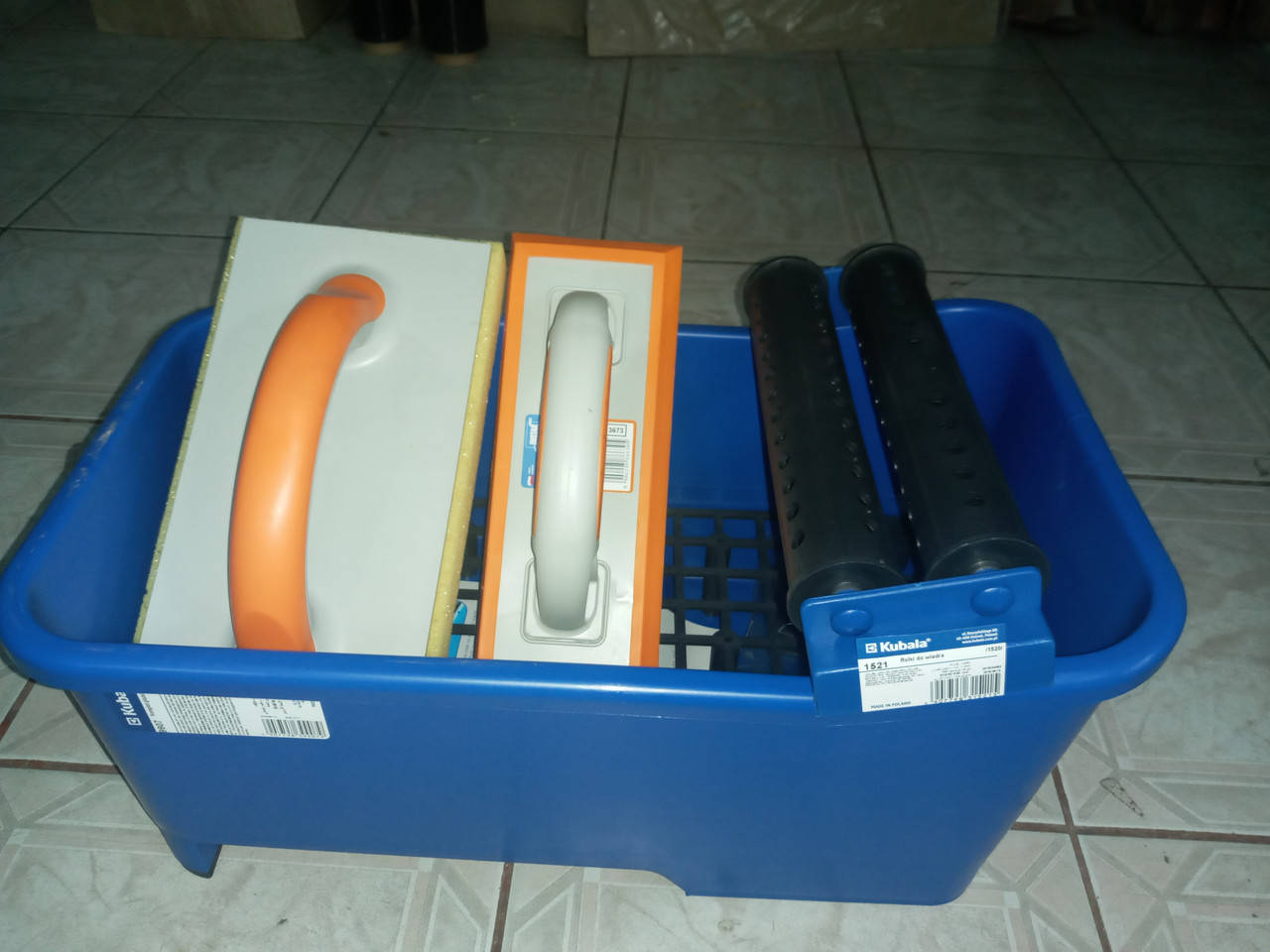 

Набор плиточника ведро 16 л+ тёрки