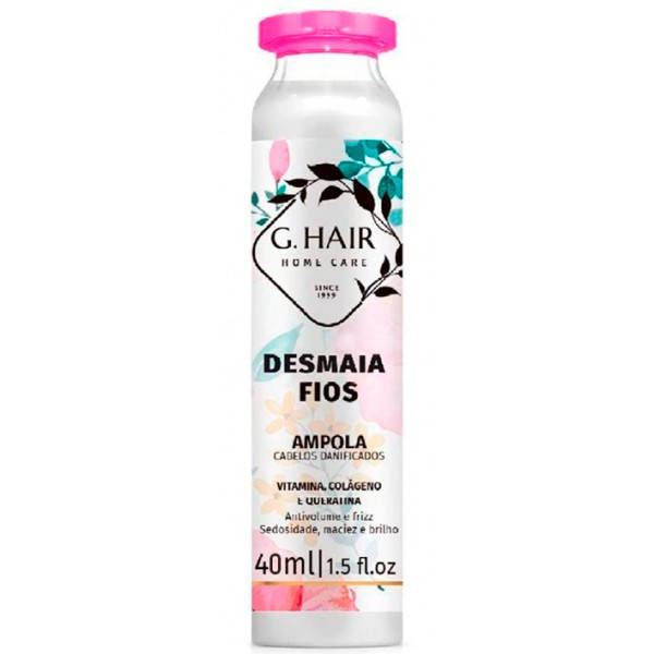 

Витаминная ампула Inoar G.HAIR Desmaia Fios 40 мл